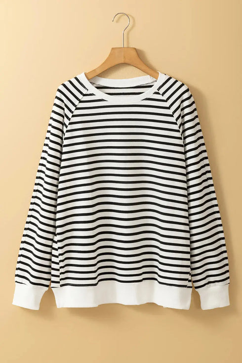 'Peyton' Raglan Sleeve Sweater - Celes Fashion
